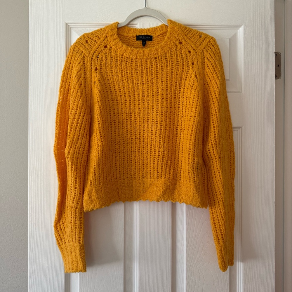 rag & bone Yellow Sweater